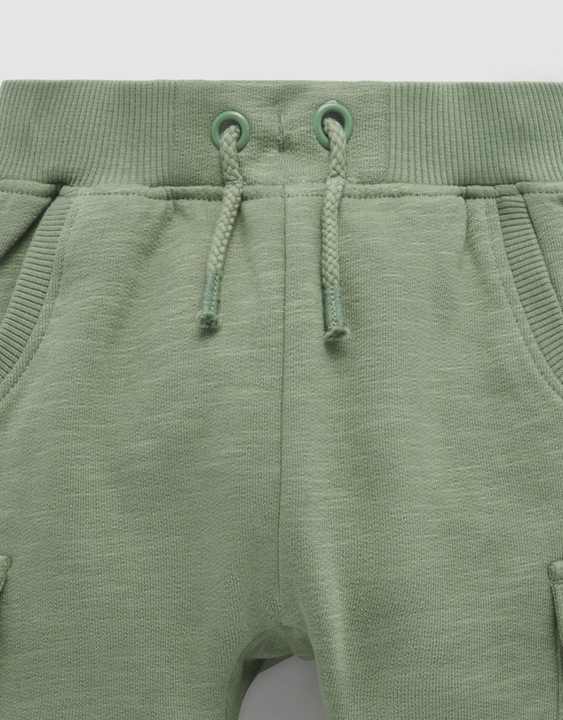 Purebaby - Cargo Track Pant -Kids-Babies