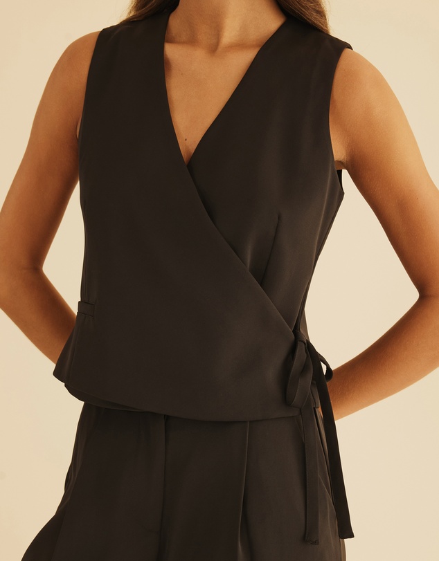 Atmos&Here - Freida Wrap Vest Top