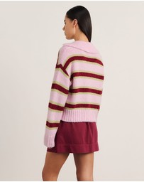Jag - Lily Collared Knit