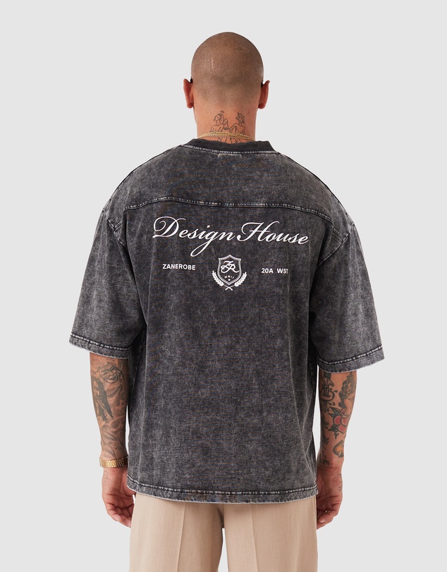 Zanerobe - Crest Flow Tee GD Ash Grey