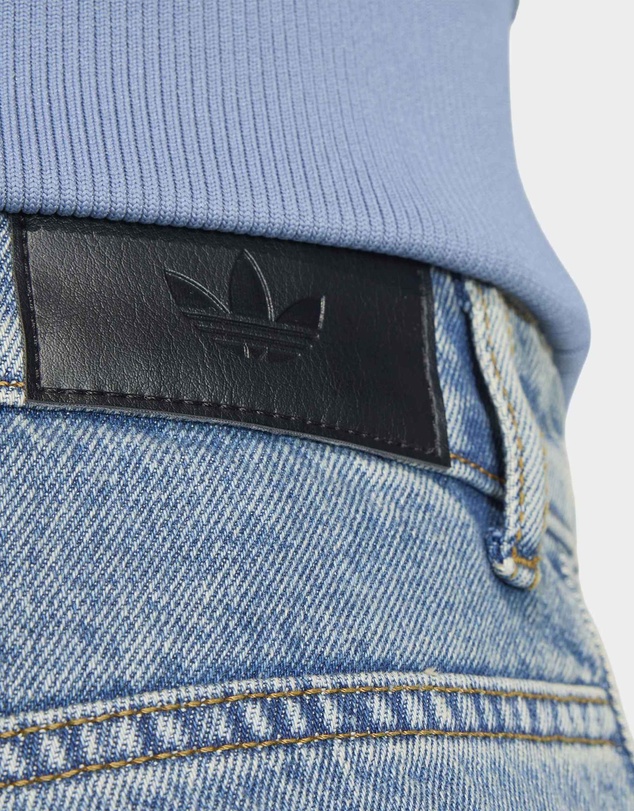adidas Originals - FIREBIRD ADICOLOR DENIM JORTS MID-RISE STRAIGHT LEG Mens
