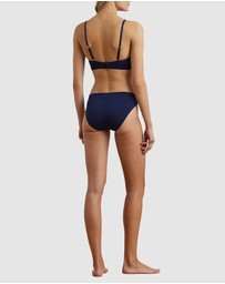 Lauren by Ralph Lauren - Lauren Seamless Recycled Jersey High Leg Bikini Brief