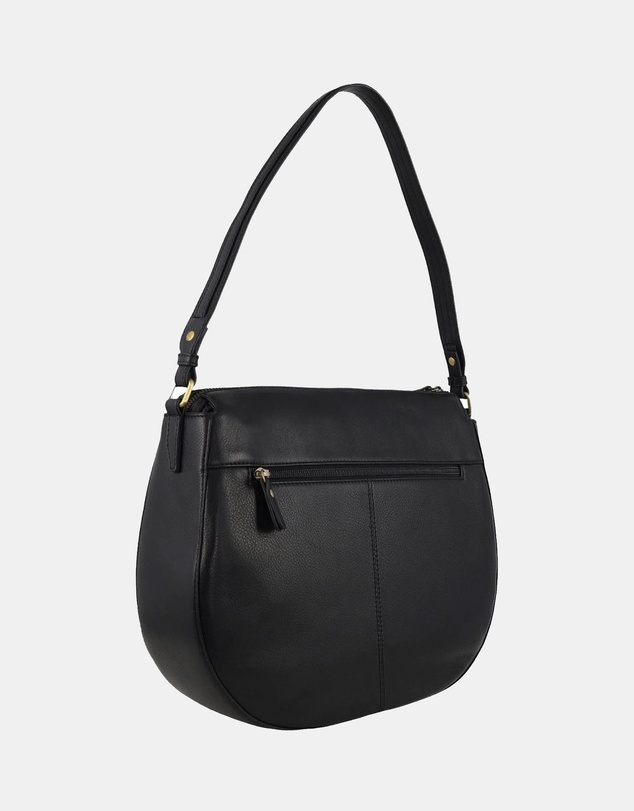 Pierre Cardin - Pierre Cardin Ladies Leather Classic Hobo Bag