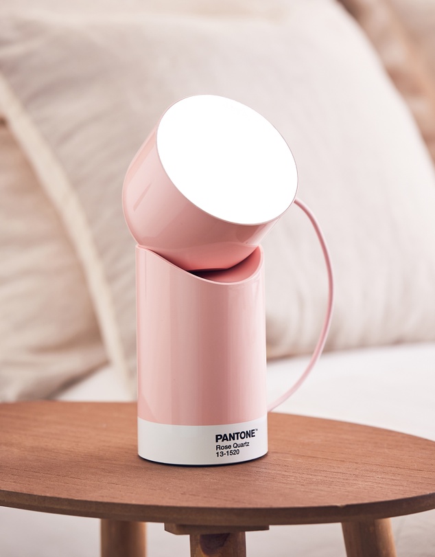 Lexon - Lexon Orbe Portable Led Lamp With Moving Head PANTONE - Rose Pink