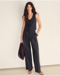 M.N.G - Bali Linen-Blend Suit Waistcoat