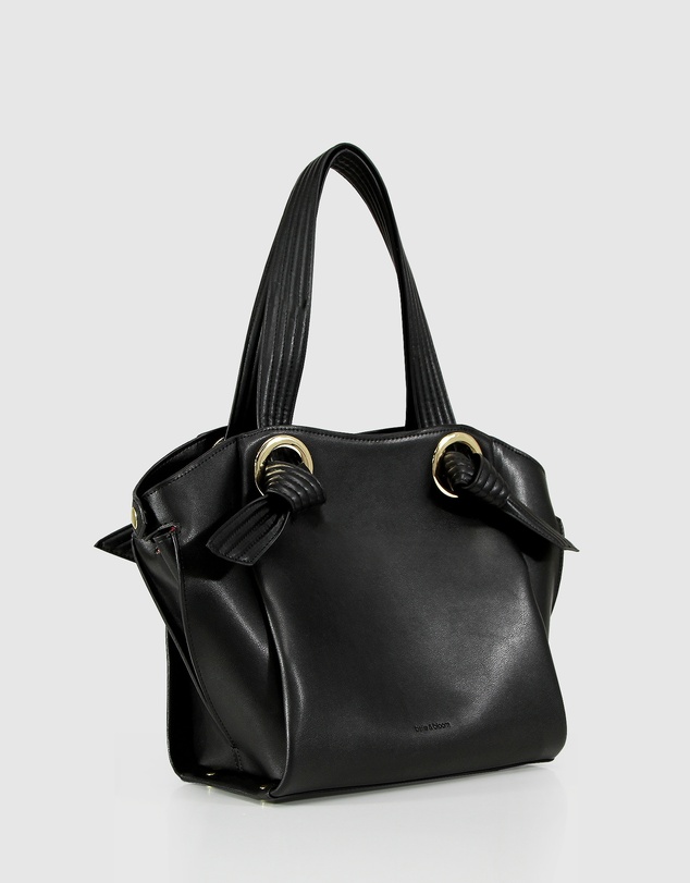 Belle & Bloom - Heart Of Gold Leather Shoulder Bag