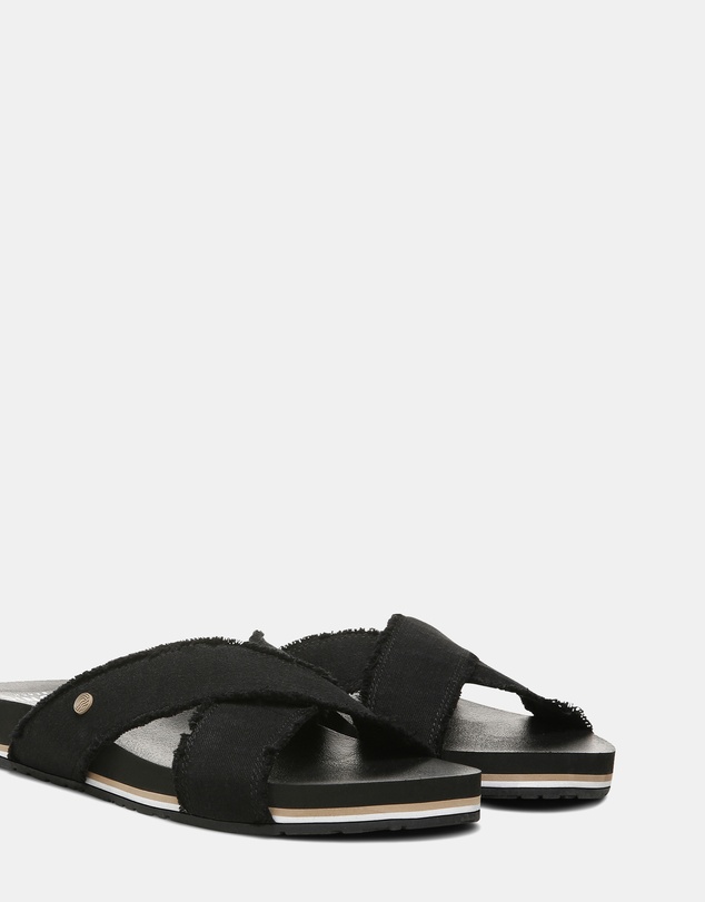 Vionic - Panama Beach Slide - Black Canvas