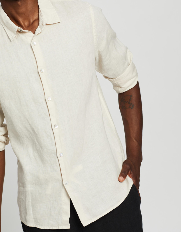 Assembly Label - Casual Long Sleeve Shirt