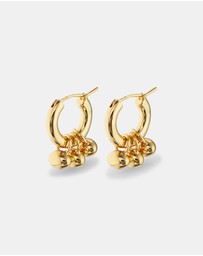 Oroton - Penny Charm Hoops