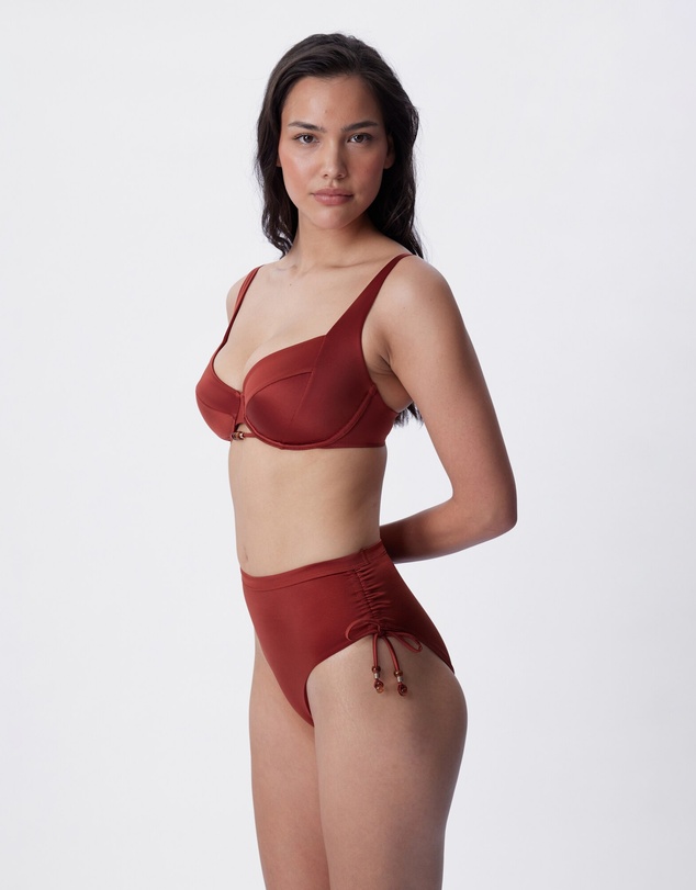 Bras N Things - Corsica High Pant - Rust