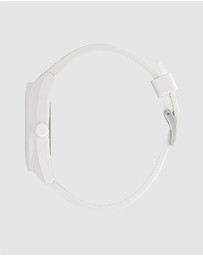 adidas Originals - Project Three 42mm Ceramic Case with White Dial and Resin Strap