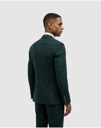 Politix - Sebastian Windowpane Check Tailored Jacket