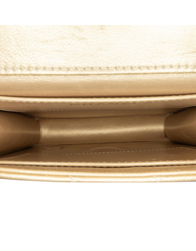 Pre-Loved by Azura Reborn - Pre-Loved Small Lambskin Chic Pearls Flap