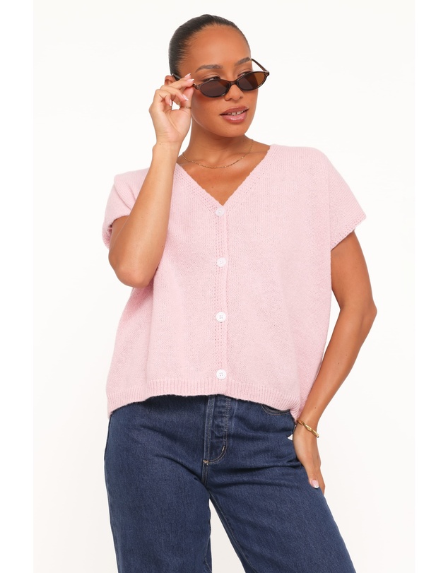 Petal & Pup - Mariana Knit Vest - Pink