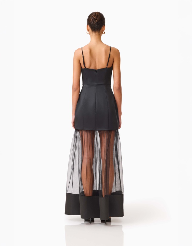 Elliatt - Marcella Strapless Gown in Black