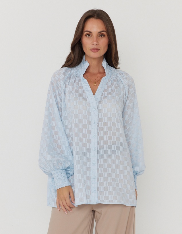 ALEXANDRA - Rean Blouse Light Blue