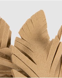 Max Alexander - Felt Leaf Fascinator