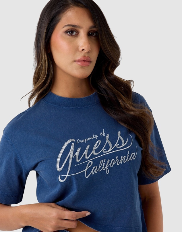 GUESS - Short Sleeve Effect Logo Tee
