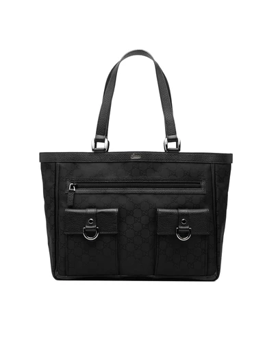 Pre-Loved by Azura Reborn - Pre-Loved GG Nylon Abbey D Ring Pocket Tote