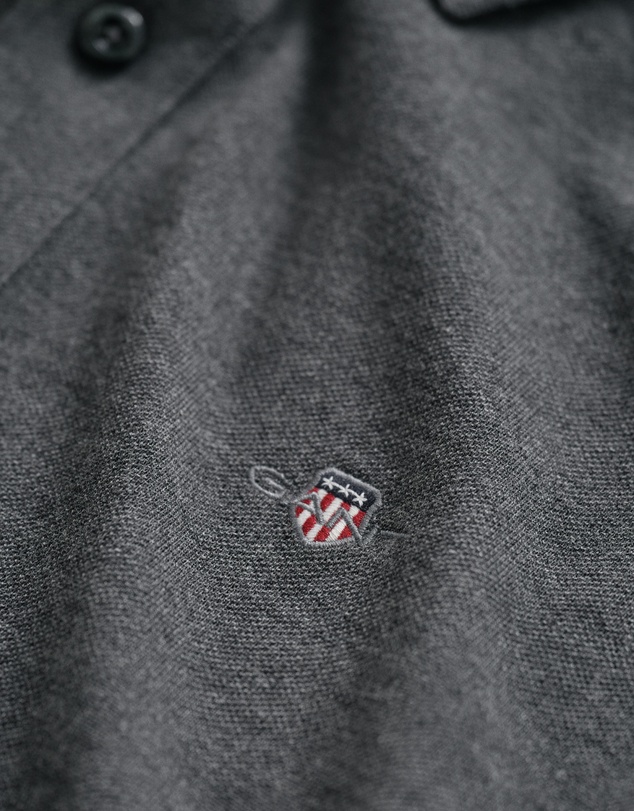 Gant - Regular Fit Shield Piqué Polo Shirt