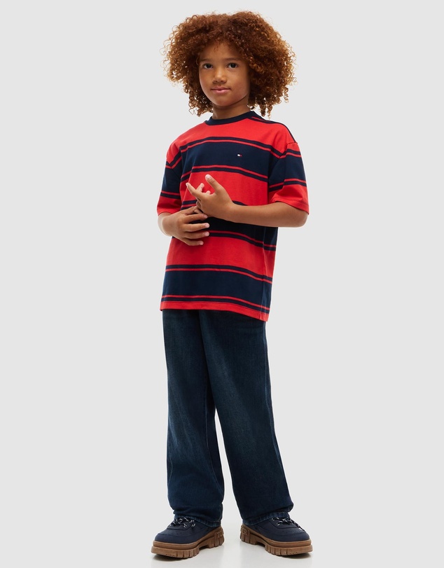 Tommy Hilfiger - Essential Stripe Tee SS - Kids