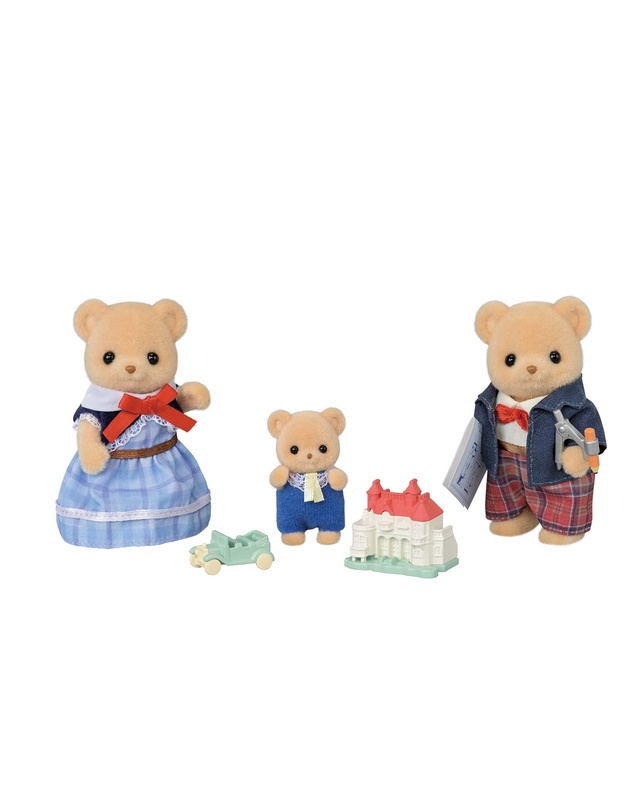 Sylvanian Families - Biscuit Bear Family