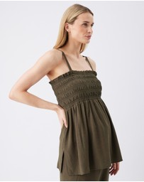 Ripe Maternity - Ella Shirred Tunic
