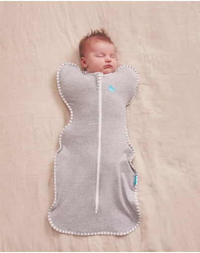 Love to Dream - Swaddle Up 1.0 TOG Stretch Cotton in Grey