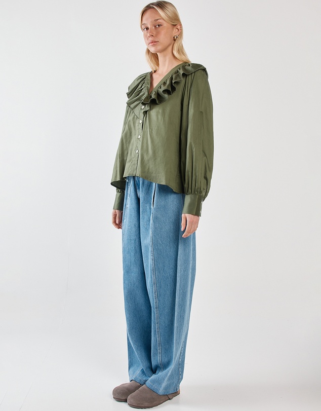 Sass - Artha Frill Blouse