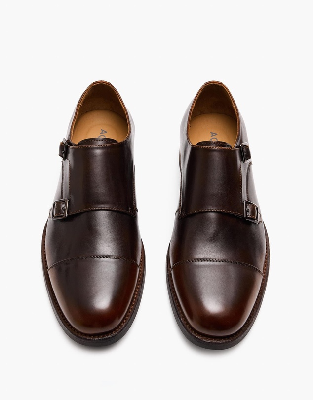 Aquila - Davis Monk Strap Shoes
