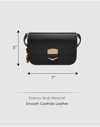 Fossil - Lennox Black Crossbody Bag