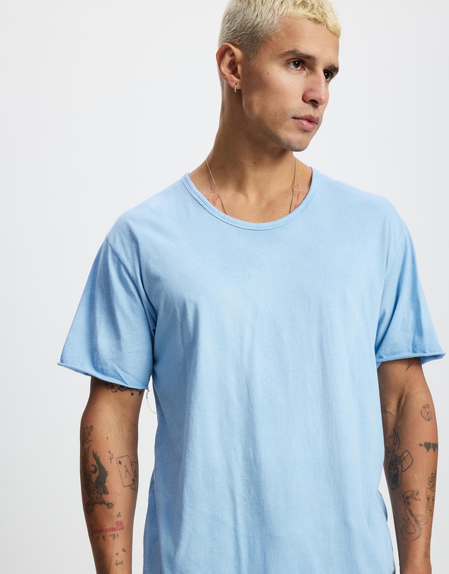 Surrounded By Ghosts - The Coltan Cotton Asymmetrical Tail T-Shirt