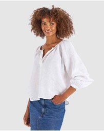 CAMIXA - Poem Linen Blouse