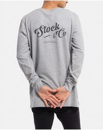 Stock & Co. - Scroll Long Sleeve Tee