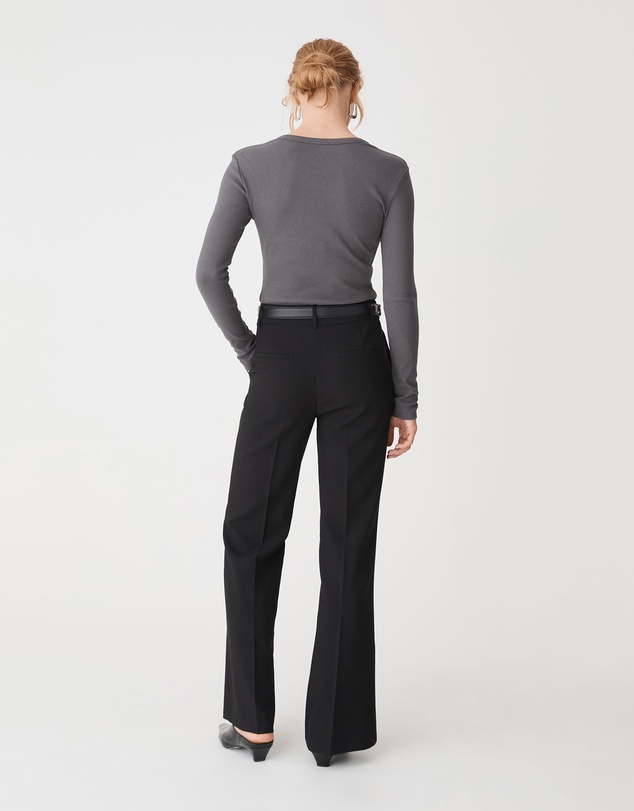 Forcast - Devon Long Sleeve Rib Tee