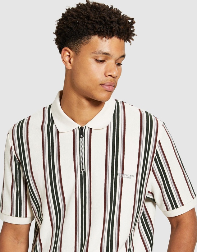 Spencer Project - Pique Knit Polo Short Sleeve Shirt