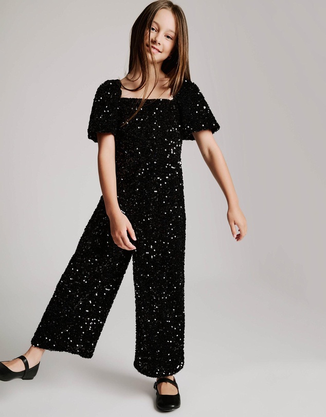 Bardot Junior - Dion Sequin Jumpsuit - Kids-Teens