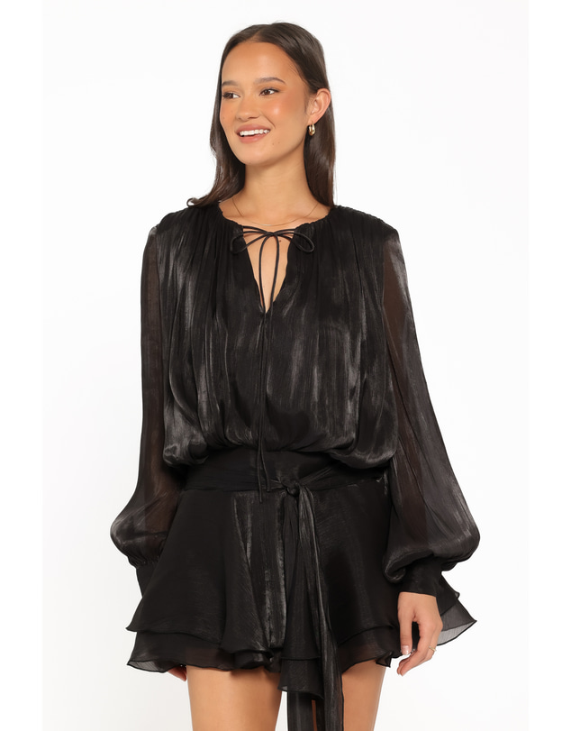 Petal & Pup - Adena Mini Dress - Black