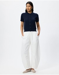 White By FTL - Terra Barrel Pants