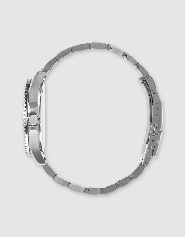 Maxum - Prince Blue Dial & Silver Tone Case & Bracelet
