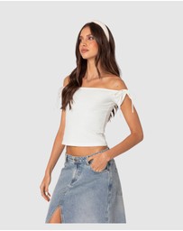 EDIKTED - Jess Off Shoulder Top