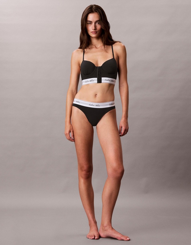 Calvin Klein - New Signature Logo Lightly Lined Bralette