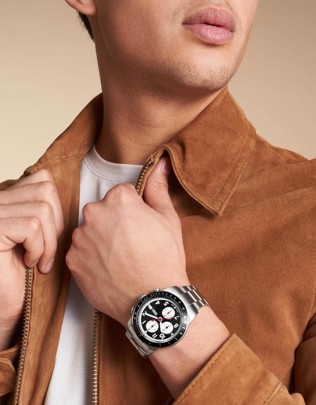 Fossil - Sport Tourer Silver Tone Chronograph Watch