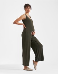 Ripe Maternity - Bobby Rib Jumpsuit