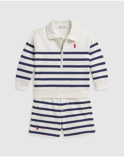 Polo Ralph Lauren - Knit Short Set Outfit Set - Babies