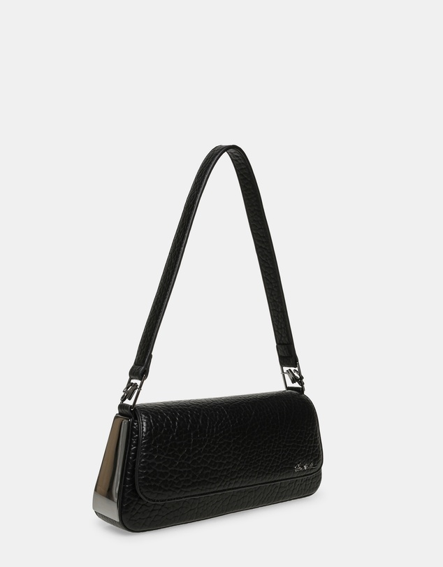 Steve Madden - BAster Black/Gunmetal Shoulder Bag