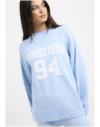 Subtitled - Kim Knit Oversized Crew Neck Jumper