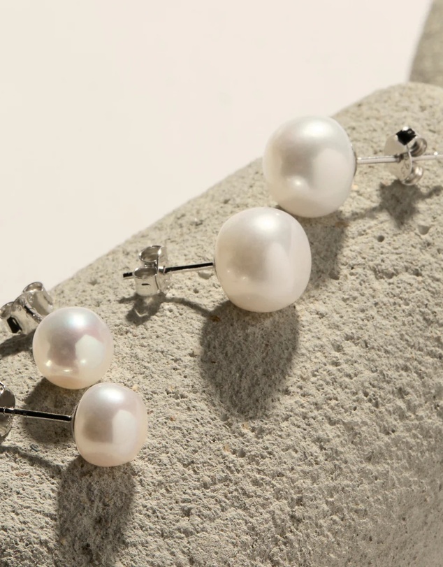 Najo - Luminosity Pearl Bridal Stud Earring