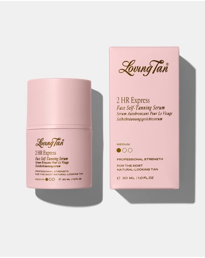Loving Tan - 2-Hour Express Face Tanning Serum Medium 30ml