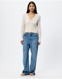 Cotton On - Feather Button Cardigan